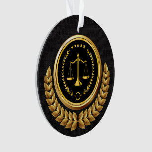 Attorney - Law Office Ornament