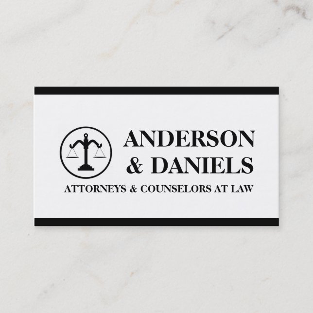 Attorney Lawyer Airplane Airline Aviation Law Firm Business Card (Front)