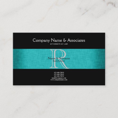 Attorney Lawyer Business Card Template