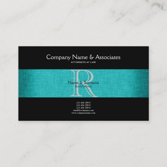 Attorney Lawyer Business Card (Front)