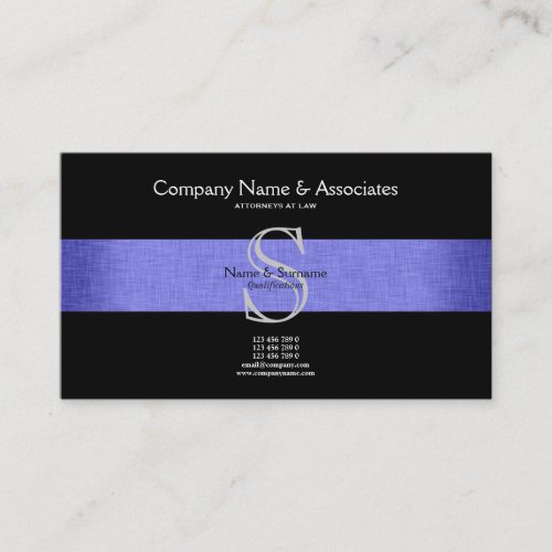 Attorney Lawyer Business Card Templates