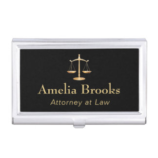 Attorney Lawyer Business Card Case