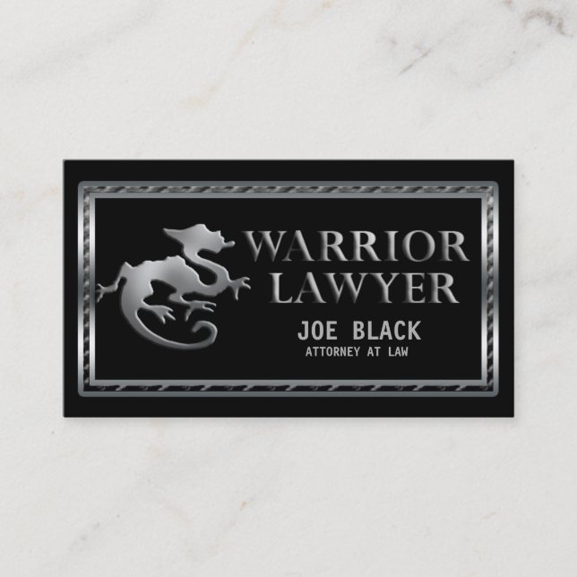Attorney, Lawyer Business Cards (Front)