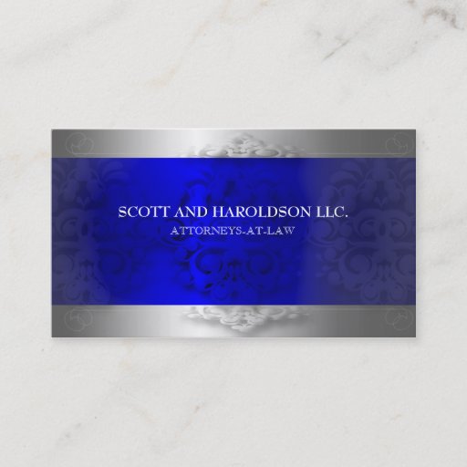 Customizable Attorney/Lawyer/Law Firm Business Card