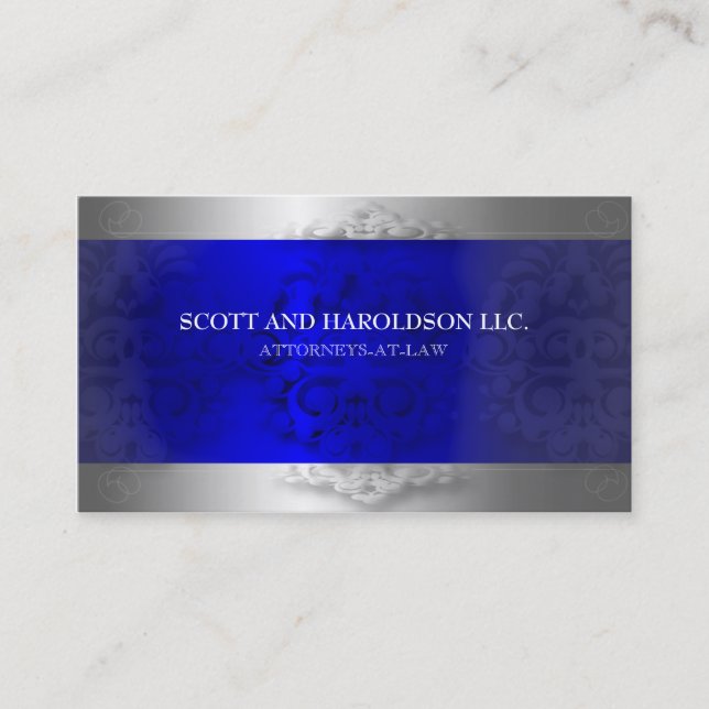 Attorney/Lawyer/Law Firm Business Card (Front)