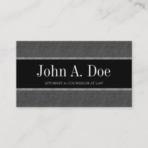 Attorney Lawyer Law Firm Marble Stripes Slate Business Card Templates