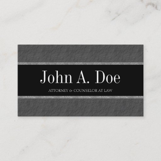 Customizable Attorney Lawyer Law Firm Marble Stripes Slate Business Card Templates