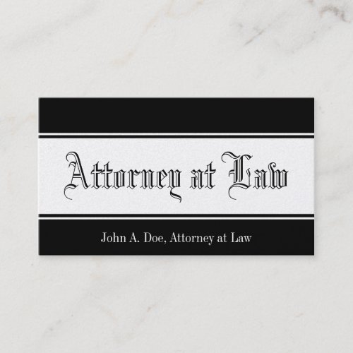 Attorney Lawyer Law Firm Monogram Roman Platinum Business Card Templates