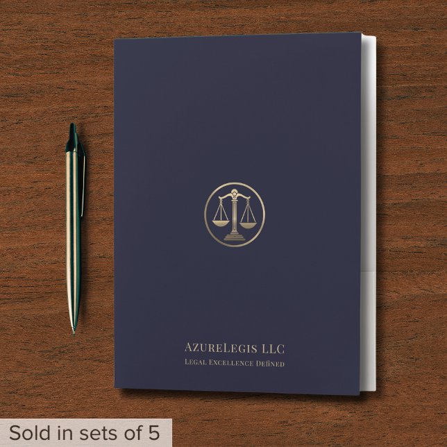 Attorney Lawyer Law Firm Pocket Folder (Creator Uploaded)