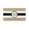 Attorney Lawyer Law Firm Ribbon Round Tan Marble