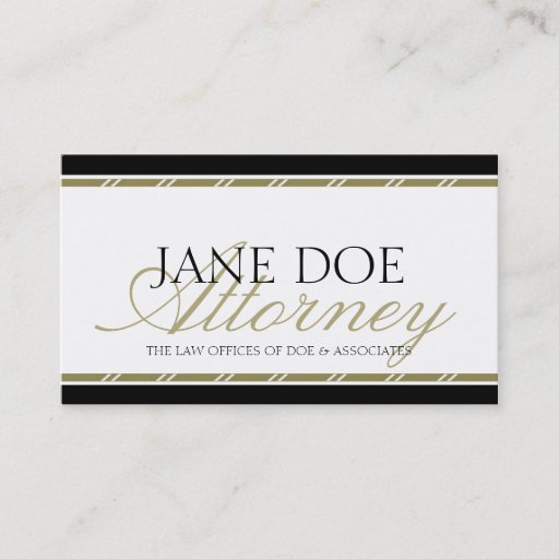 Customizable Attorney Lawyer Legal Counselor Law Firm Gold Business Card Template