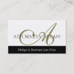 Attorney Lawyer Legal Counselor Law Firm Office Business Card at Zazzle