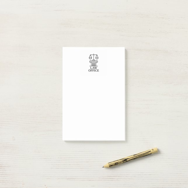 Attorney & Legal Design Post-it Notes (On Desk)