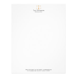 Attorney Letterhead