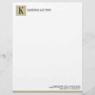 Attorney Letterhead