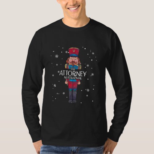 Attorney Nutcracker Family Matching Funny Gift T_Shirt