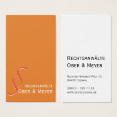 Attorney or Notary (Front & Back)