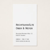 Attorney or Notary (Back)