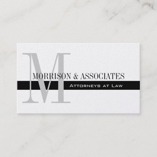 Customizable Attorney Professional Business Cards Gold
