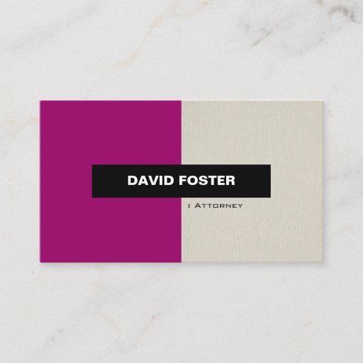 Customizable Attorney - Simple Elegant Stylish Business Card Templates