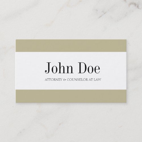 Attorney Tan Stripes - Available Letterhead - Business Card Template