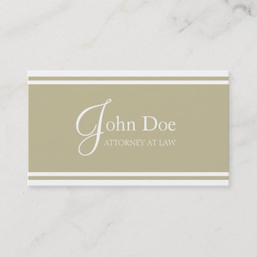 Attorney Tan Stripes Elegant Touch Business Card Templates