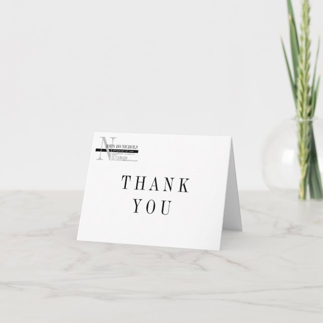 Attorney Thank You Card (Front)