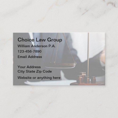 Attorney Theme Editable Business Cards