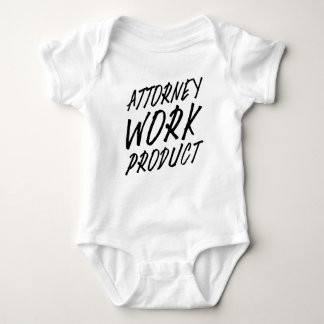 Attorney Work Product (Scribble) Baby Bodysuit