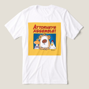 ATTORNEYS ASSEMBLE Sandra Boynton T-Shirt Tri-Blend Shirt