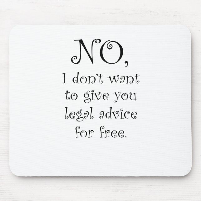 Attorneys Mouse Pad (Front)