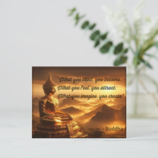 Attract To Create Postcard