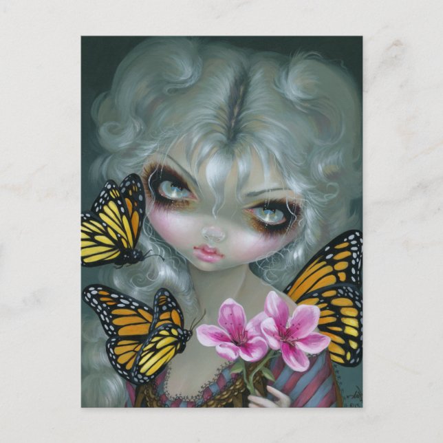 "Attracting Butterflies" Postcard (Front)