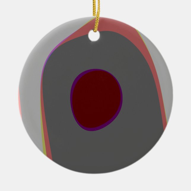 Attraction Ceramic Ornament (Front)