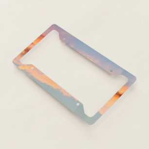 attraction consumption license plate frame