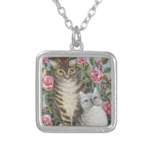 Attraction Silver Plated Necklace