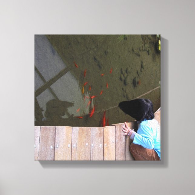 ATTRACTION small canvas 12x12 Print (Front)