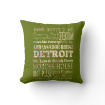 Attractions & Famous Places of Detroit, Michigan.