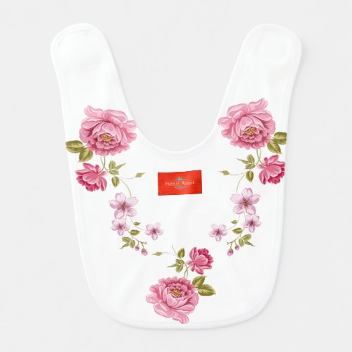 Attractive Baby Bib by Famille Royale 