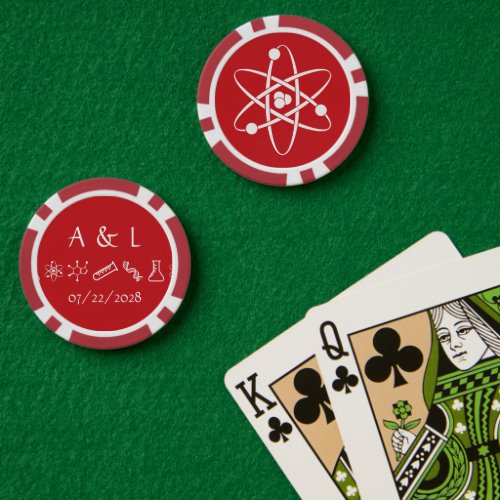Attractive Forces in Cherry Poker Chips