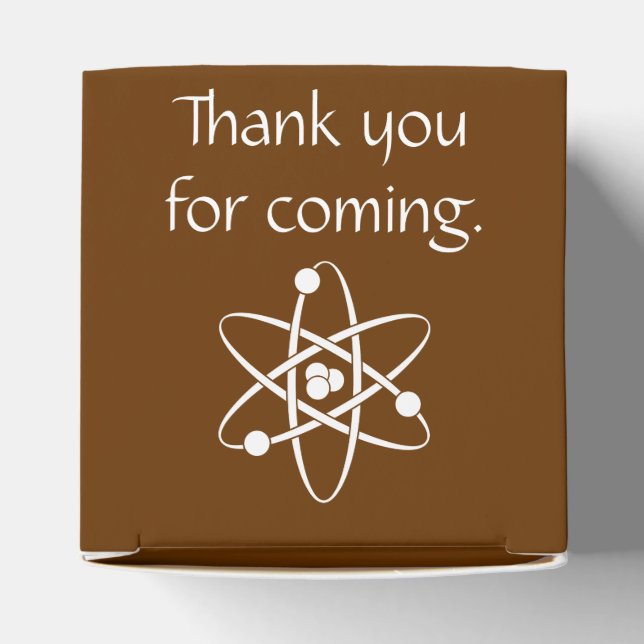 Attractive Forces in Chocolate Favor Box (Top)