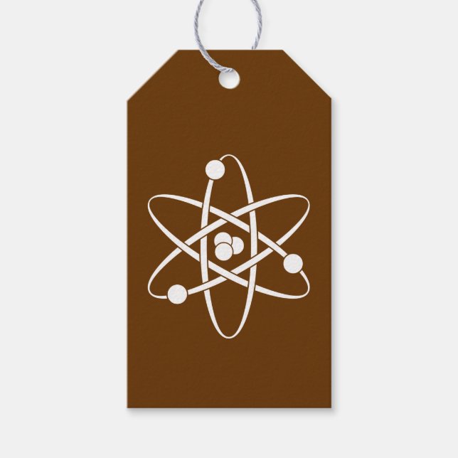 Attractive Forces in Chocolate Gift Tag (Front)