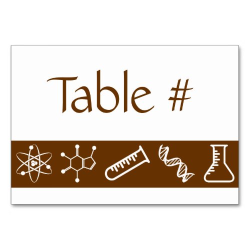 Attractive Forces in Chocolate Table Card