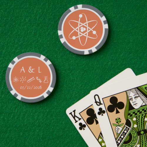 Attractive Forces in Coral Poker Chips
