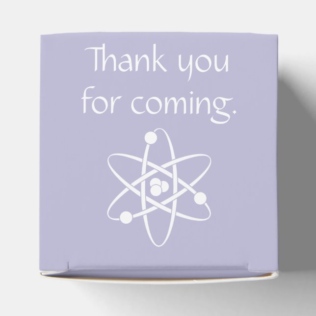 Attractive Forces in Lavender Favor Box (Top)