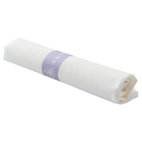 Attractive Forces in Lavender Napkin Bands