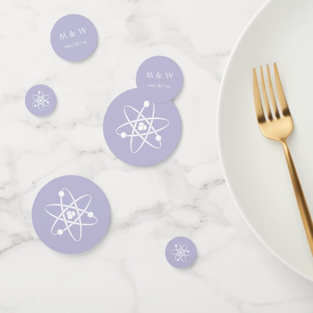 Attractive Forces in Lavender Table Confetti (Group)