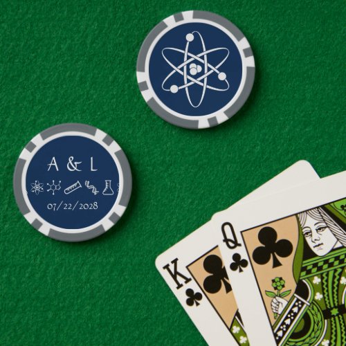 Attractive Forces in Navy Poker Chips