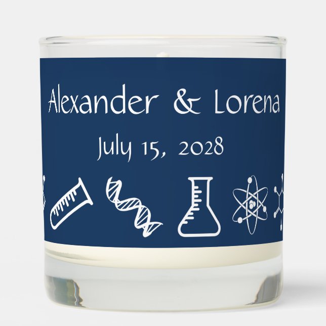 Attractive Forces in Navy Scented Candle (Front)