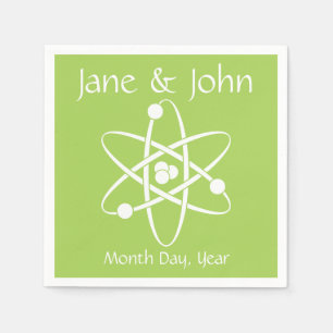 Attractive Forces in Peridot Napkins